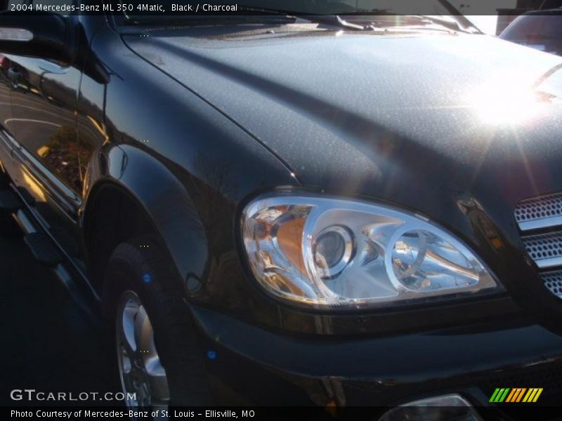 Black / Charcoal 2004 Mercedes-Benz ML 350 4Matic