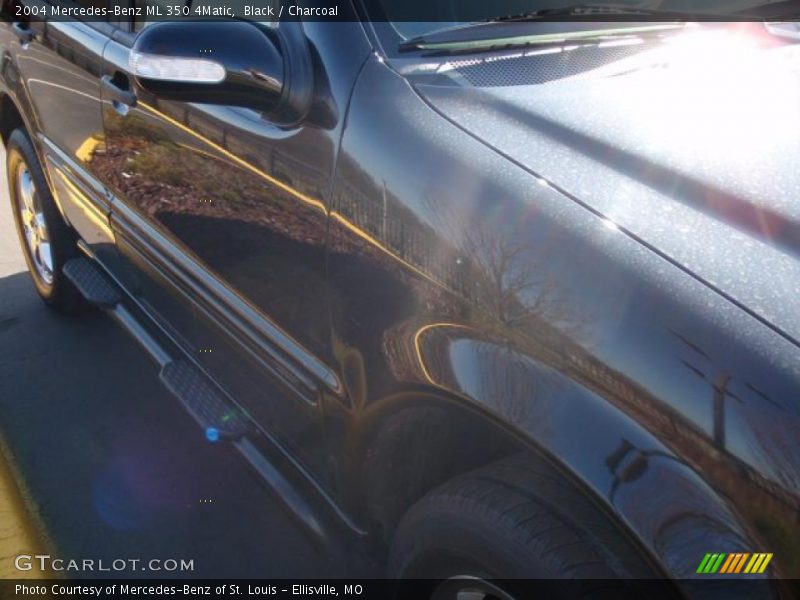 Black / Charcoal 2004 Mercedes-Benz ML 350 4Matic