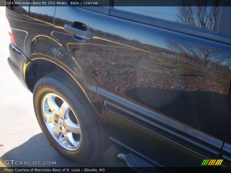 Black / Charcoal 2004 Mercedes-Benz ML 350 4Matic