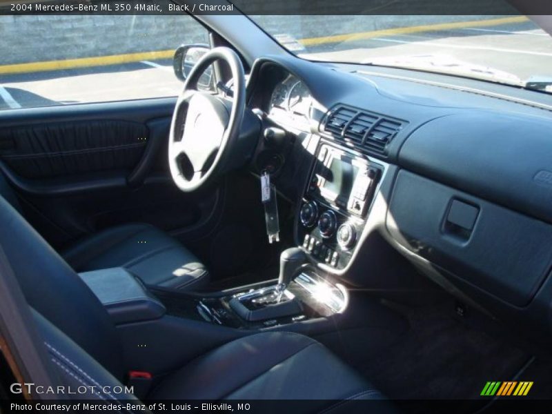 Black / Charcoal 2004 Mercedes-Benz ML 350 4Matic