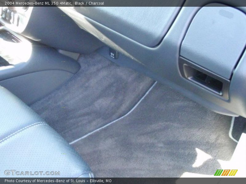 Black / Charcoal 2004 Mercedes-Benz ML 350 4Matic