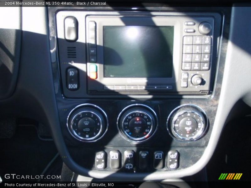 Black / Charcoal 2004 Mercedes-Benz ML 350 4Matic