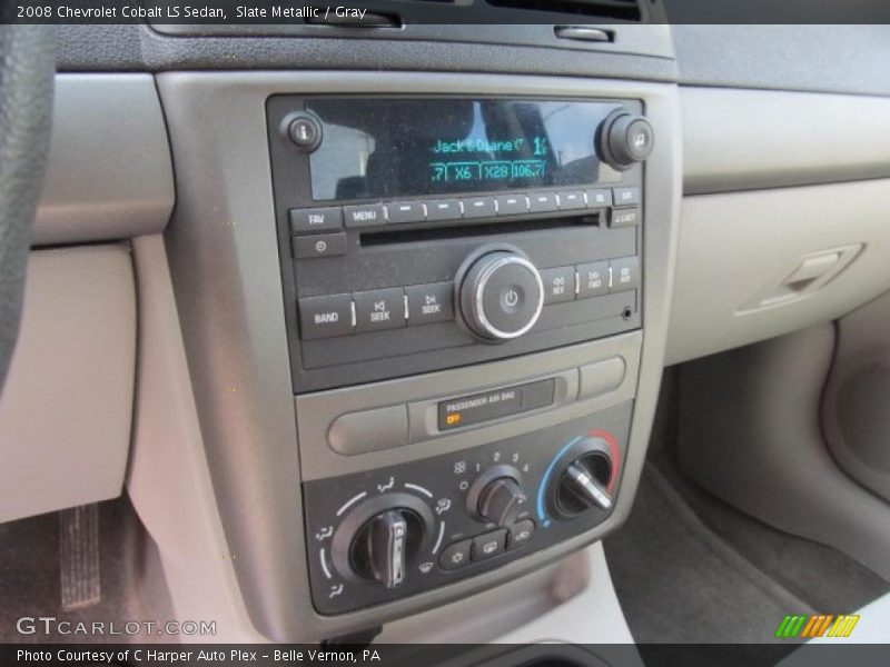Slate Metallic / Gray 2008 Chevrolet Cobalt LS Sedan