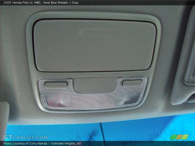 Steel Blue Metallic / Gray 2005 Honda Pilot LX 4WD