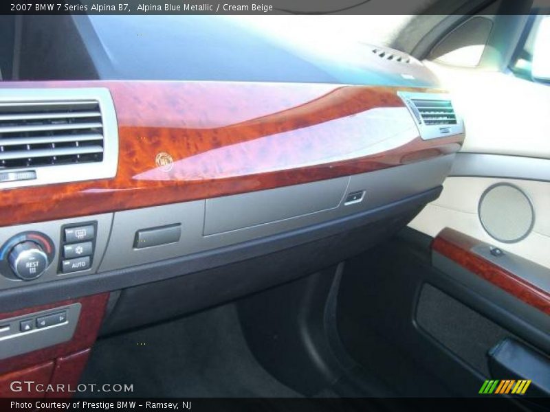 Alpina Blue Metallic / Cream Beige 2007 BMW 7 Series Alpina B7