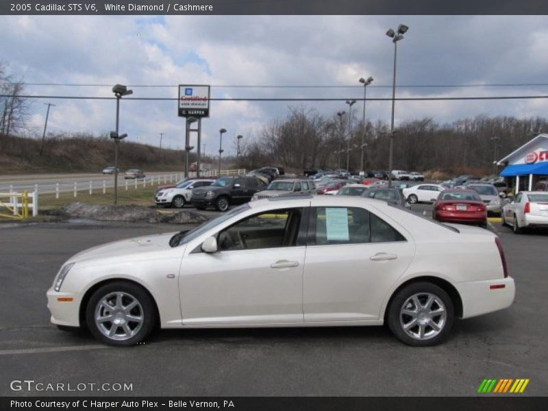 White Diamond / Cashmere 2005 Cadillac STS V6