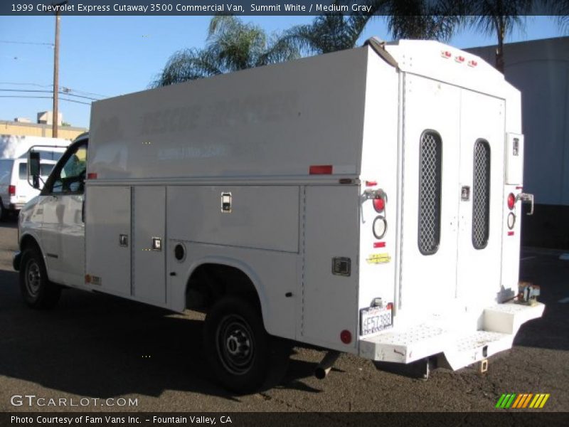 Summit White / Medium Gray 1999 Chevrolet Express Cutaway 3500 Commercial Van