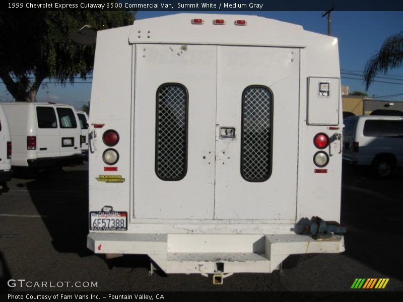 Summit White / Medium Gray 1999 Chevrolet Express Cutaway 3500 Commercial Van