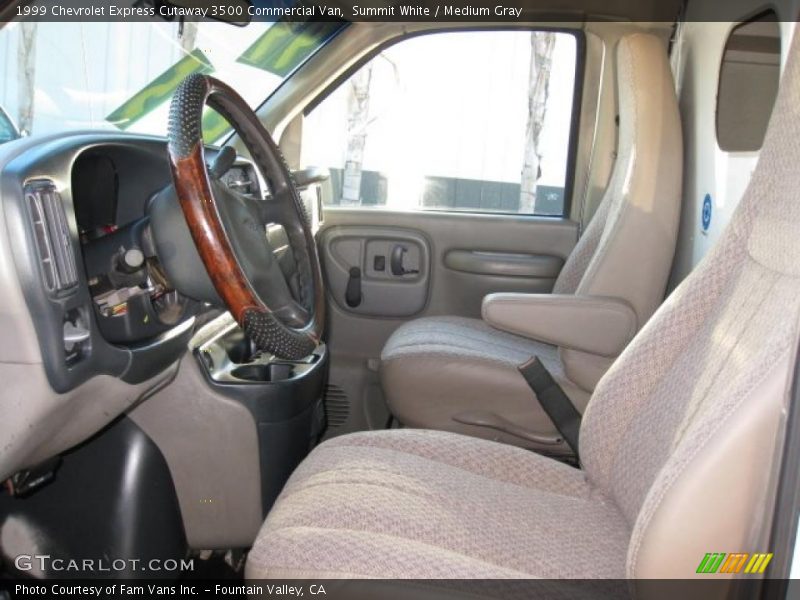  1999 Express Cutaway 3500 Commercial Van Medium Gray Interior