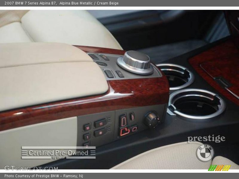 Alpina Blue Metallic / Cream Beige 2007 BMW 7 Series Alpina B7