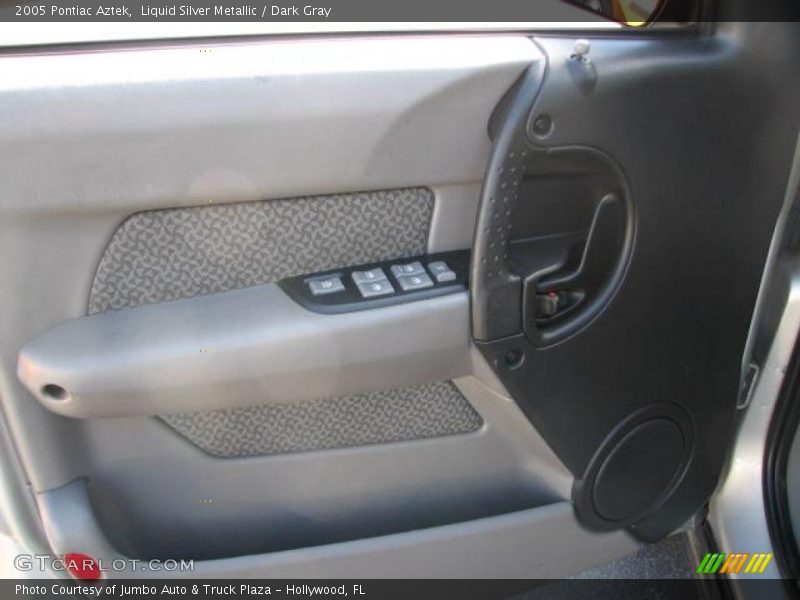 Liquid Silver Metallic / Dark Gray 2005 Pontiac Aztek