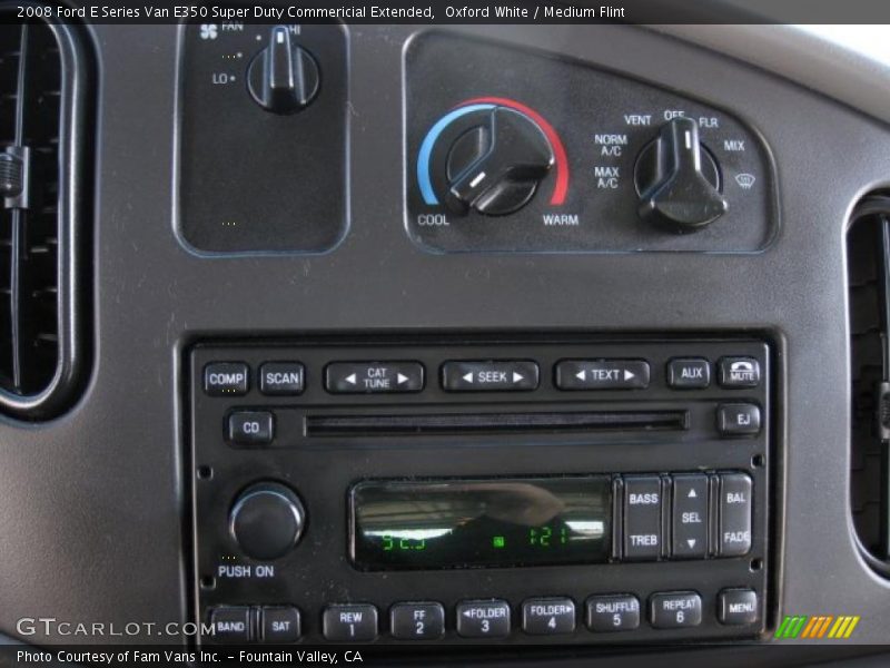 Controls of 2008 E Series Van E350 Super Duty Commericial Extended