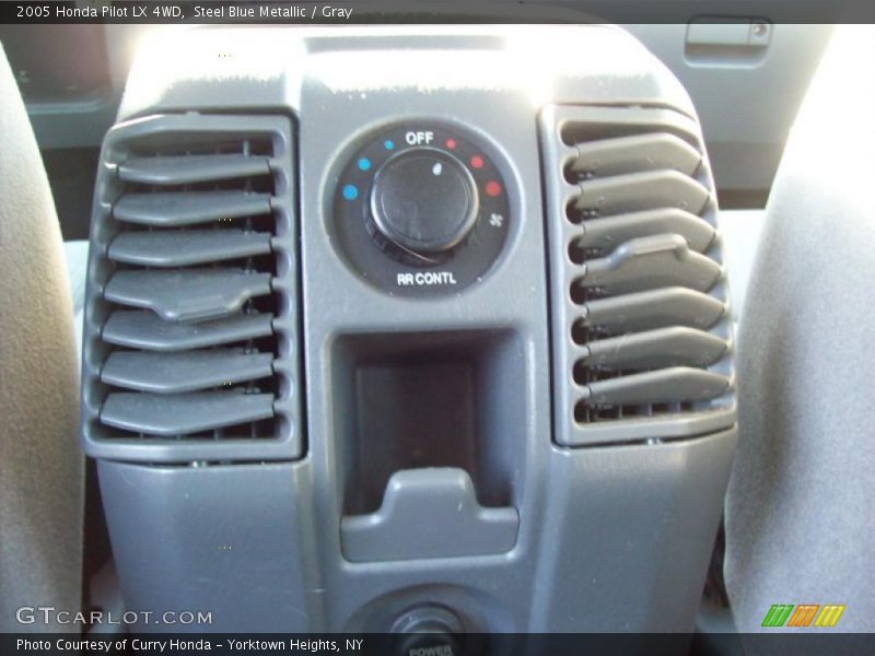 Steel Blue Metallic / Gray 2005 Honda Pilot LX 4WD