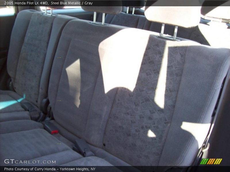 Steel Blue Metallic / Gray 2005 Honda Pilot LX 4WD