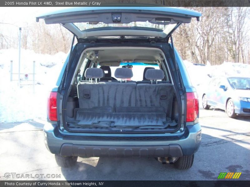 Steel Blue Metallic / Gray 2005 Honda Pilot LX 4WD