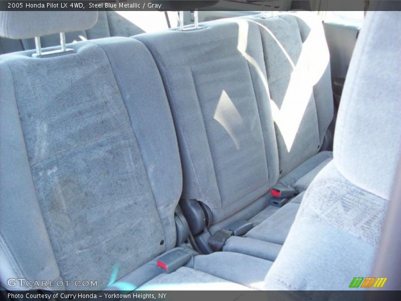 Steel Blue Metallic / Gray 2005 Honda Pilot LX 4WD