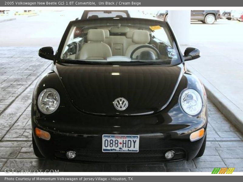 Uni Black / Cream Beige 2005 Volkswagen New Beetle GLS 1.8T Convertible