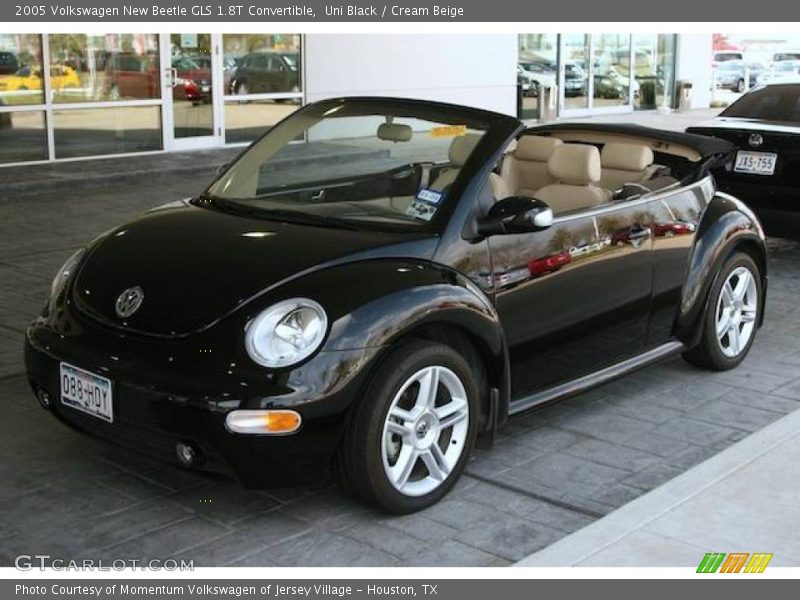 Uni Black / Cream Beige 2005 Volkswagen New Beetle GLS 1.8T Convertible