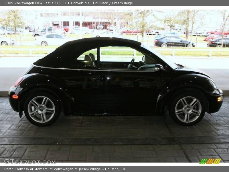 Uni Black / Cream Beige 2005 Volkswagen New Beetle GLS 1.8T Convertible