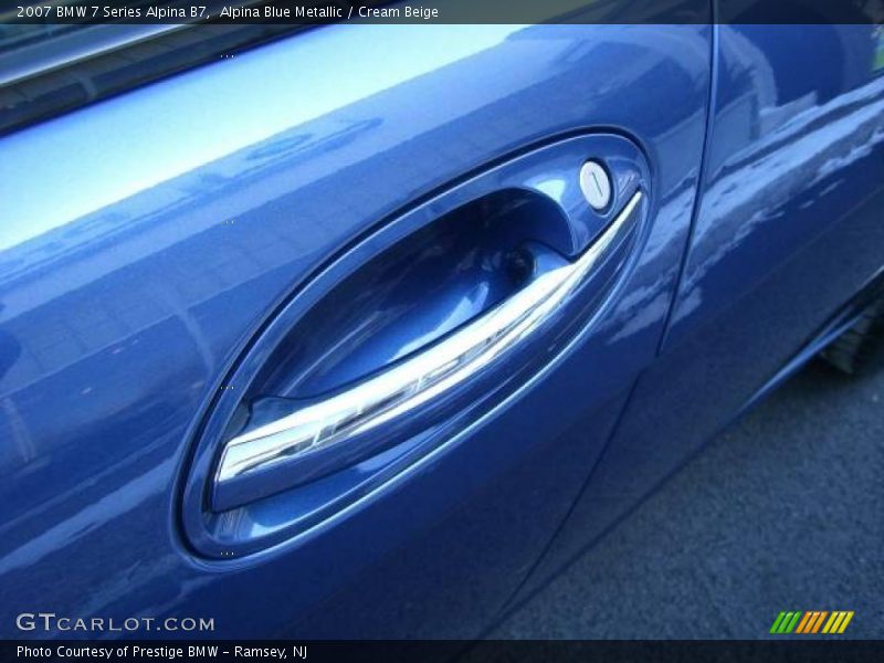 Alpina Blue Metallic / Cream Beige 2007 BMW 7 Series Alpina B7