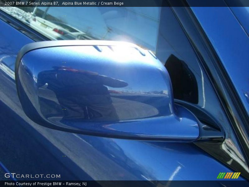 Alpina Blue Metallic / Cream Beige 2007 BMW 7 Series Alpina B7