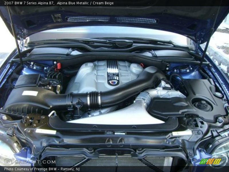 Alpina Blue Metallic / Cream Beige 2007 BMW 7 Series Alpina B7