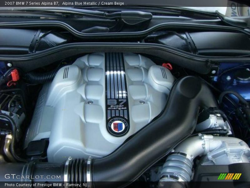 Alpina Blue Metallic / Cream Beige 2007 BMW 7 Series Alpina B7