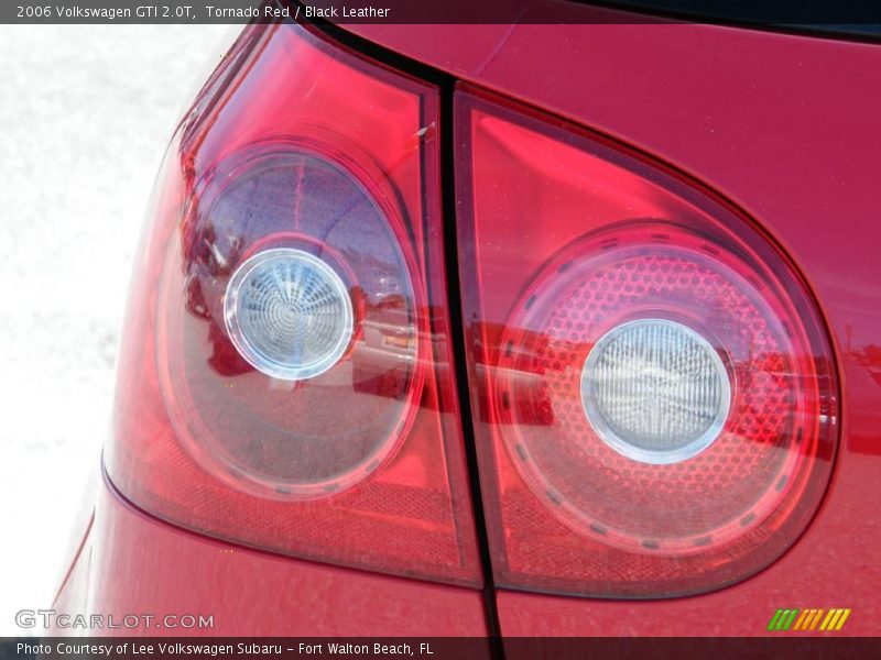 Tornado Red / Black Leather 2006 Volkswagen GTI 2.0T