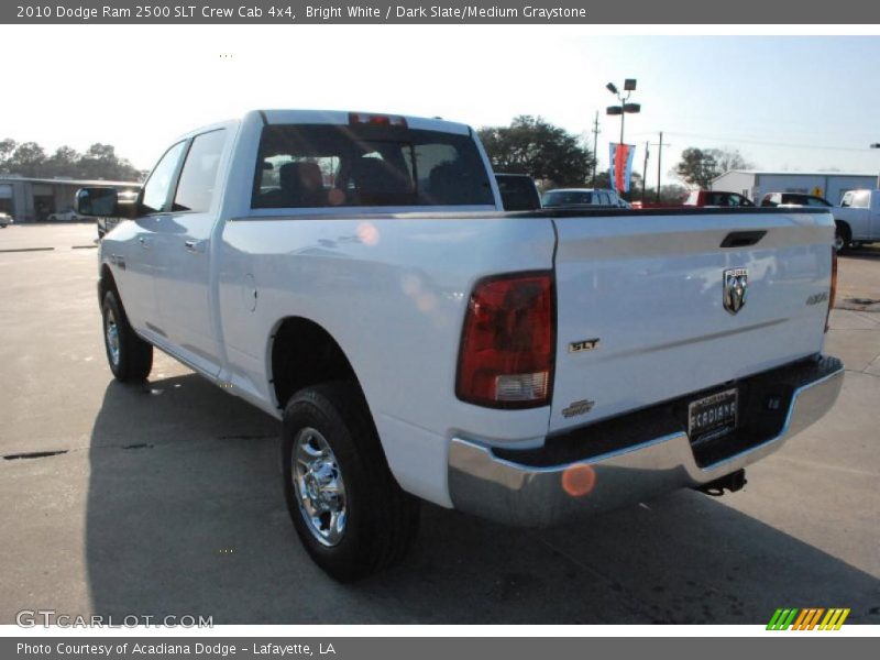 Bright White / Dark Slate/Medium Graystone 2010 Dodge Ram 2500 SLT Crew Cab 4x4