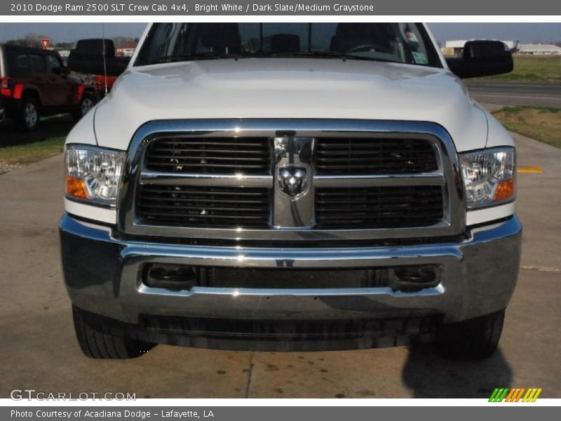 Bright White / Dark Slate/Medium Graystone 2010 Dodge Ram 2500 SLT Crew Cab 4x4