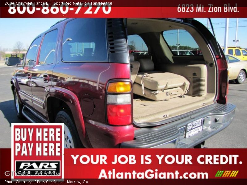 Sport Red Metallic / Tan/Neutral 2004 Chevrolet Tahoe LT