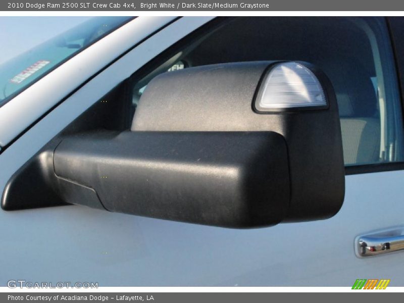 Bright White / Dark Slate/Medium Graystone 2010 Dodge Ram 2500 SLT Crew Cab 4x4