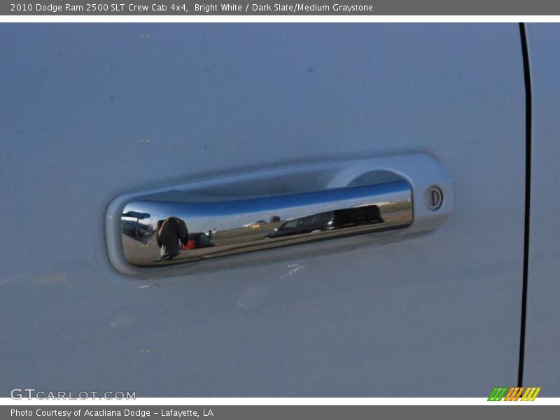 Bright White / Dark Slate/Medium Graystone 2010 Dodge Ram 2500 SLT Crew Cab 4x4