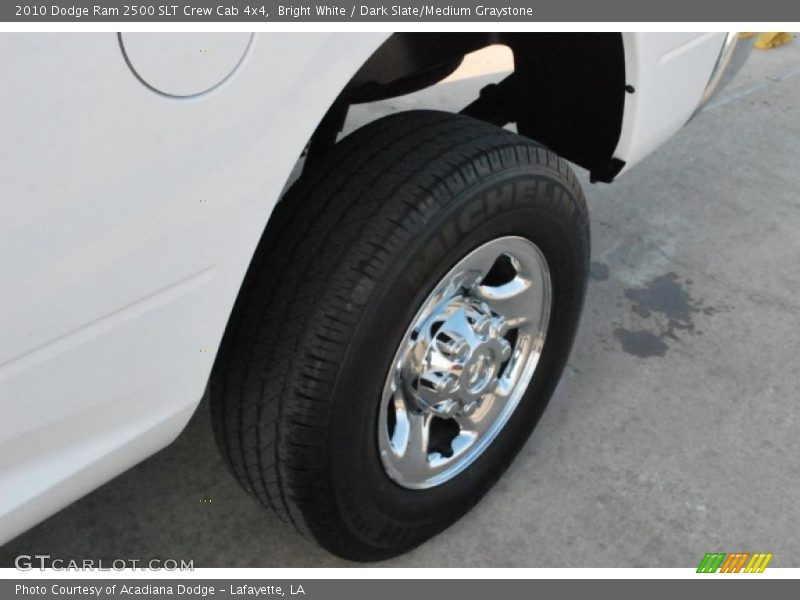 Bright White / Dark Slate/Medium Graystone 2010 Dodge Ram 2500 SLT Crew Cab 4x4