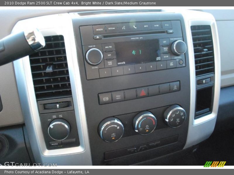 Bright White / Dark Slate/Medium Graystone 2010 Dodge Ram 2500 SLT Crew Cab 4x4