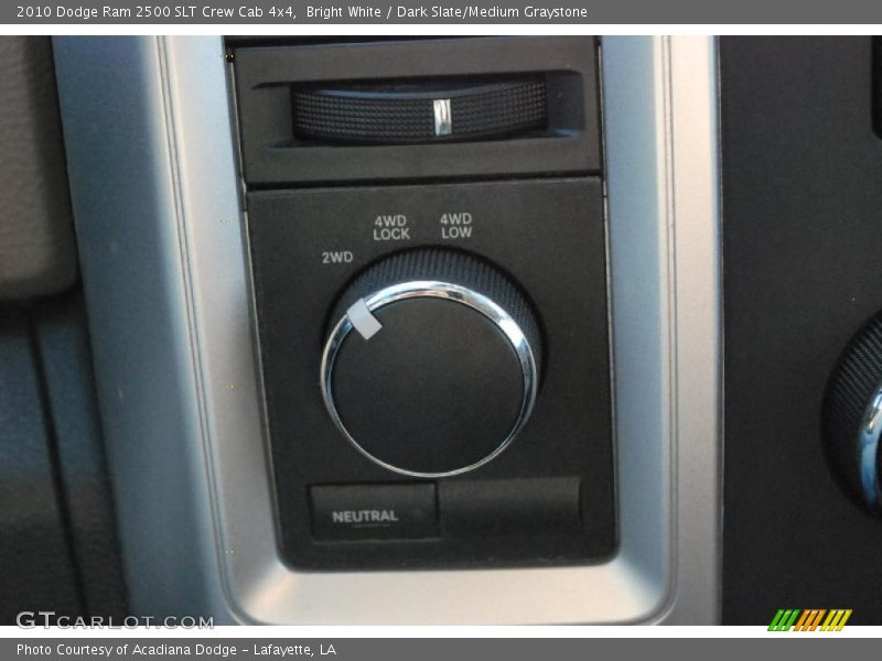 Bright White / Dark Slate/Medium Graystone 2010 Dodge Ram 2500 SLT Crew Cab 4x4
