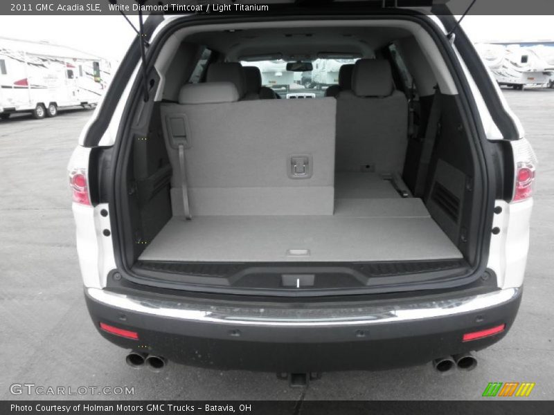 White Diamond Tintcoat / Light Titanium 2011 GMC Acadia SLE