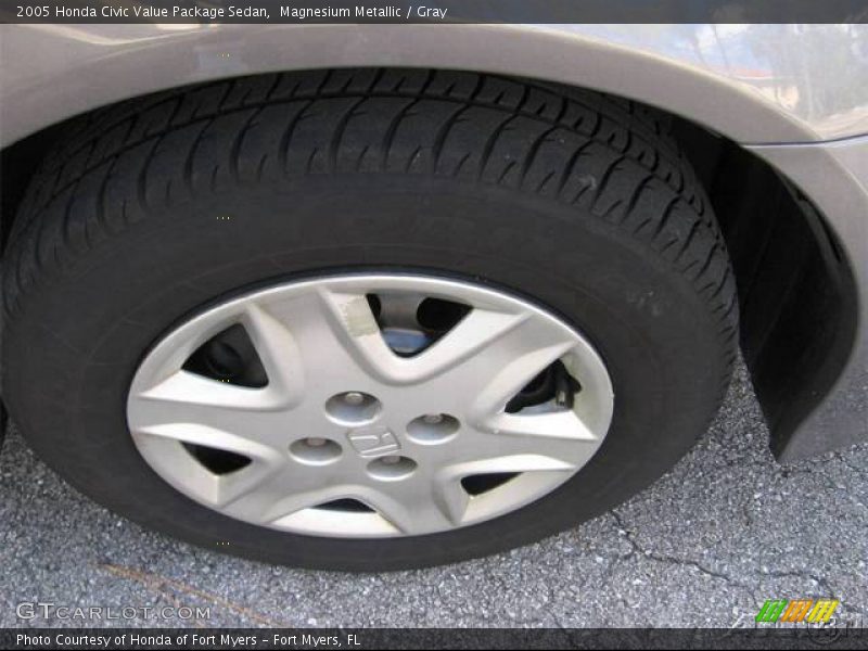 Magnesium Metallic / Gray 2005 Honda Civic Value Package Sedan