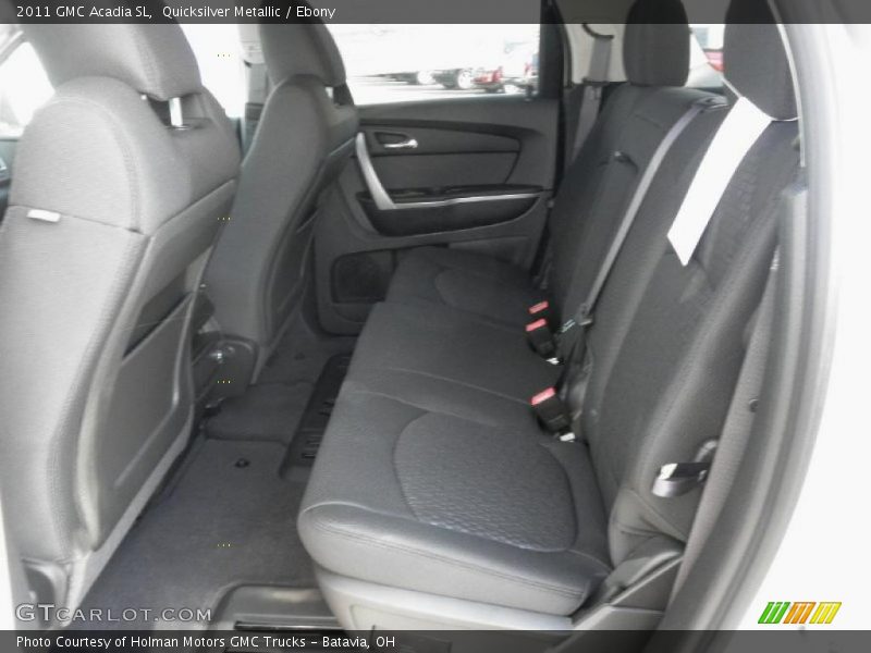 Quicksilver Metallic / Ebony 2011 GMC Acadia SL
