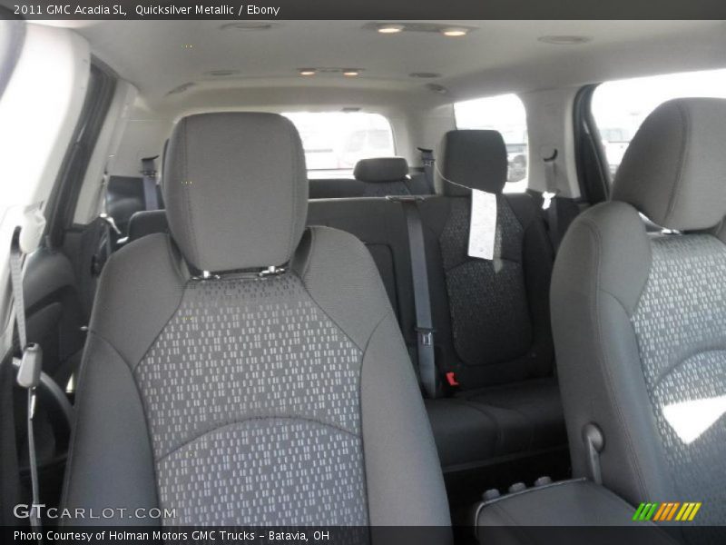Quicksilver Metallic / Ebony 2011 GMC Acadia SL