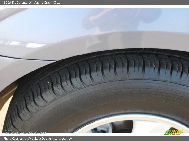 Alpine Gray / Gray 2009 Kia Sorento LX