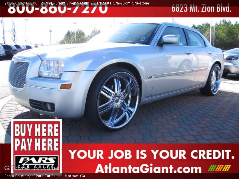 Bright Silver Metallic / Dark Slate Gray/Light Graystone 2006 Chrysler 300 Touring