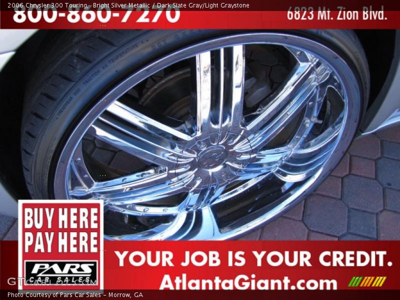 Bright Silver Metallic / Dark Slate Gray/Light Graystone 2006 Chrysler 300 Touring