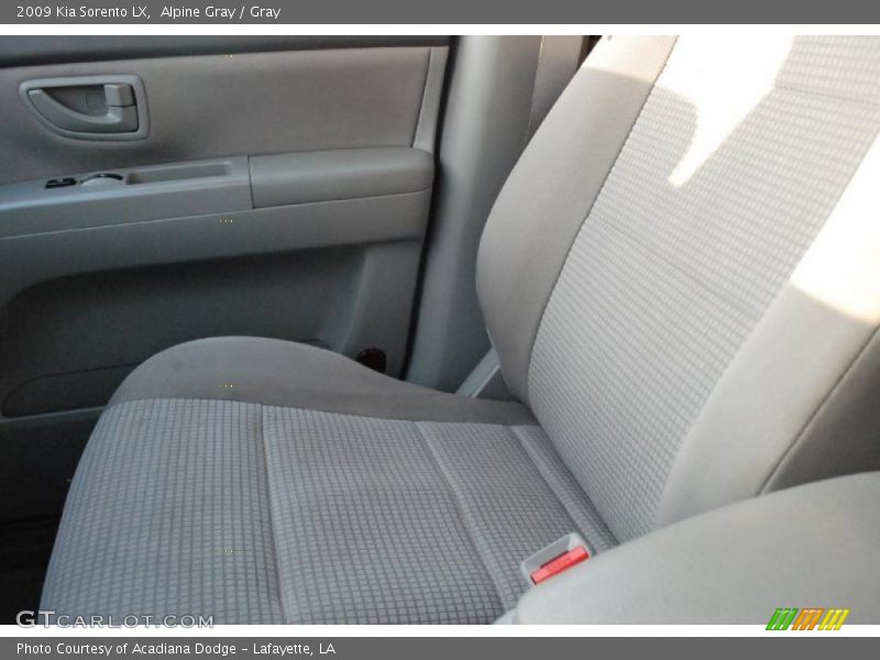 Alpine Gray / Gray 2009 Kia Sorento LX