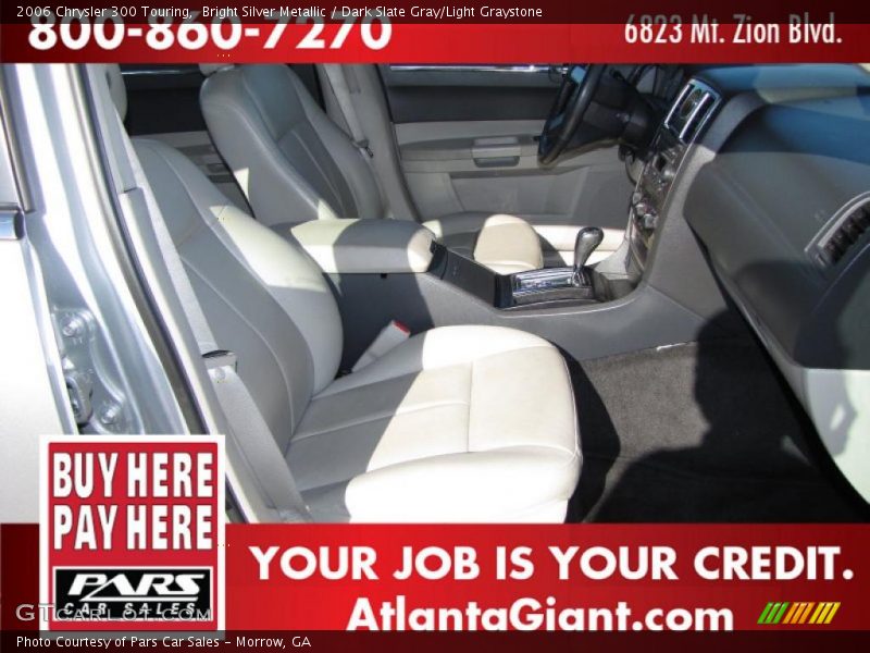 Bright Silver Metallic / Dark Slate Gray/Light Graystone 2006 Chrysler 300 Touring