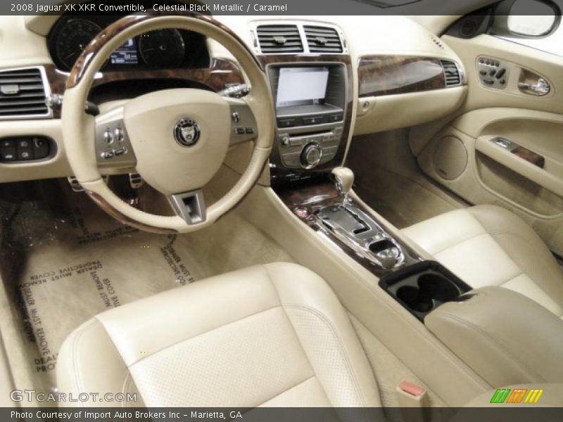 Caramel Interior - 2008 XK XKR Convertible 