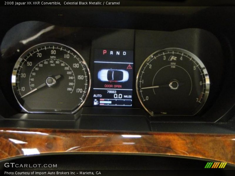  2008 XK XKR Convertible XKR Convertible Gauges