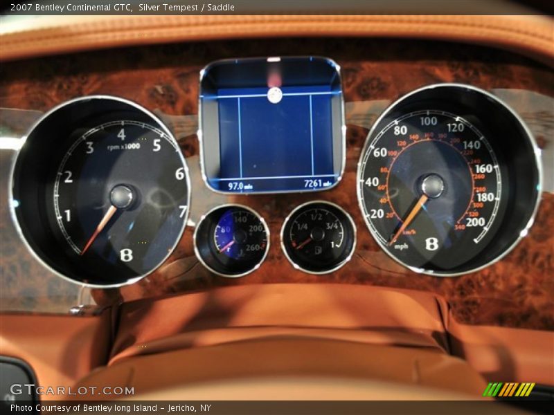  2007 Continental GTC   Gauges