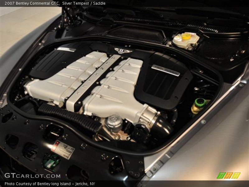  2007 Continental GTC  Engine - 6.0L Twin-Turbocharged DOHC 48V VVT W12