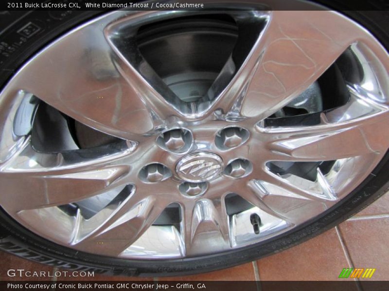 White Diamond Tricoat / Cocoa/Cashmere 2011 Buick LaCrosse CXL